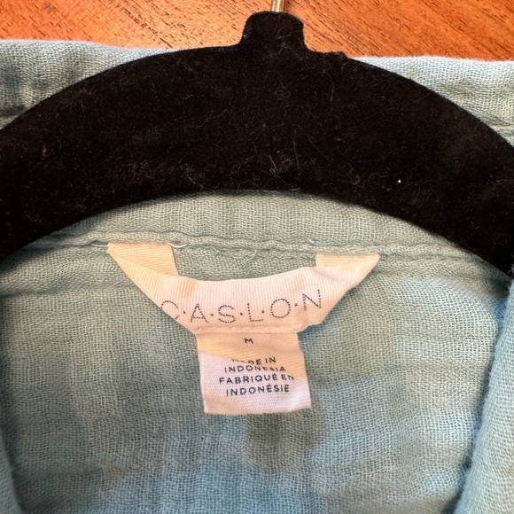 Caslon Button Up Shirt Sz M - Picture 8 of 9